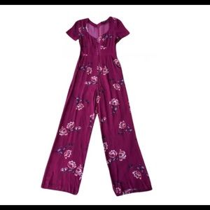 NWT Yumi Kim Floral Wide-Leg Jumpsuit
